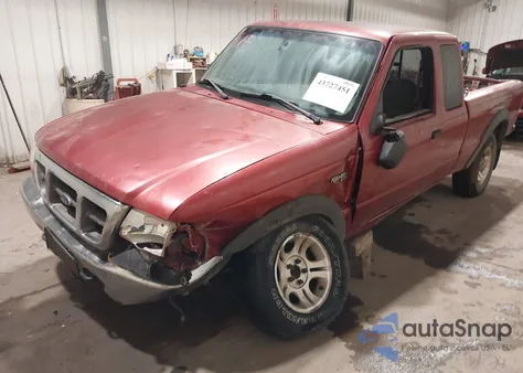 2000 Ford Ranger Xlt z USA, uszkodzony, nr VIN 1FTZR15X8YPB98483